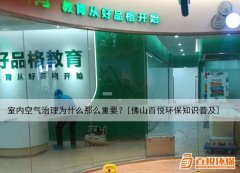 室內(nèi)空氣治理為什么那么重要？[佛山百悅環(huán)保知識普及]